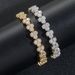 Men’s Jewelry Set Fashion Spring Buckle 10mm Geometric Tennis Chain Bracelet Creative Niche Men's Zircon Hip Hop Jewelry_ipsvogv.com