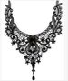 Gothic Lace Collar Necklace Hot Selling Dark Style Clavicle Chain_ipsvogv.com