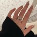Sparkling And Sparkling Zircon Ring With Water Droplets, Light Luxury Temperament, Niche Opening Ring, Adjustable High_ipsvogv.com
