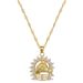 Cute Zircon Crystal Horse Pendant Necklaces for Women Girls Stainless Steel Jewelry Accessories Gifts for Friend_ipsvogv.com