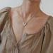 Liquid Metal Irregular Heart-shaped Sweater Long Chain Sweet Cool Wind Regulation Autumn And Winter Titanium Steel Does_ipsvogv.com