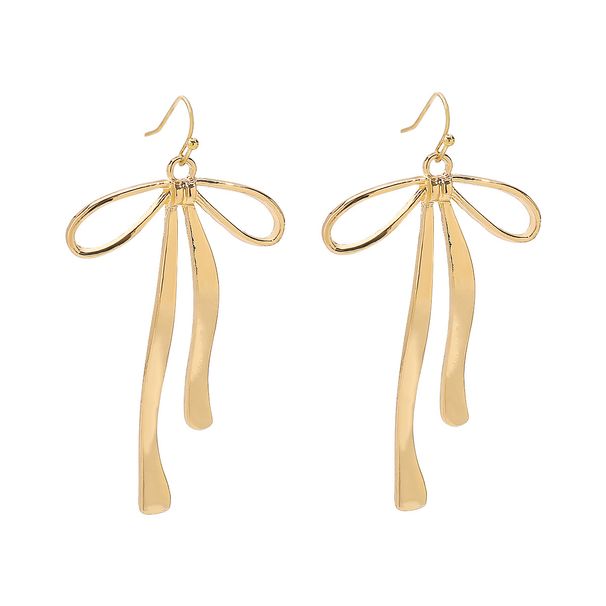 N11997 fashion temperament, personality, niche earrings, ins style, big bow, alloy necklace_ipsvogv.com