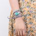 New Geometric Bracelet For Women Turquoise Braided Leather Bracelet Hand Woven Bohemian Style Bracelet_ipsvogv.com