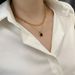 2023 Titanium Steel Gold Plated Non Fading Double Layer Necklace With Fashion And Niche Design Sense Clavicle Chain For_ipsvogv.com