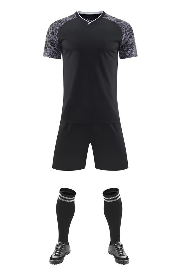 Men's Clothing summer adult sports training jerseys printed with words and numbers football uniforms suits men's sweat-absorbent and breathable_ipsvogv.com