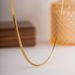 Simple Style Stainless Steel Titanium Steel Plating Gold Plated Necklace_ipsvogv.com
