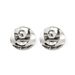 High-end Niche Metal Heavy Craft Round New Design Sense Minimalist Stud Earrings For Women_ipsvogv.com