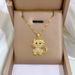 Cat 【 】 Tail Zircon Light Luxury Charm Gorgeous Full Diamond Necklace Women's Versatile Clavicle Titanium Steel Chain 【 】_ipsvogv.com