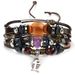 Blue Eye Beaded Multi-layer Cowhide Hollow Men's Leather Bracelet_ipsvogv.com