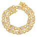 Hip Hop Full Diamond 8-shaped Pig Nose Buckle Creative Splicing Cuban Chain Necklace Men's Personalized Punk Neckchain_ipsvogv.com
