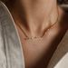Titanium Steel English Letter Necklace Birthday Name Clavicle Chain Ladies Pendant_ipsvogv.com