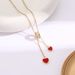 Light Luxury Fashion New White Fritillaria Love Necklace Women's Heart shaped Shell Tassel Small Man Waist Collar Chain_ipsvogv.com