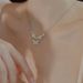 Pure Silver Fantasy Dance Necklace, Style Ins, Niche And Versatile, New Chinese Style, High-end Student Butterfly_ipsvogv.com