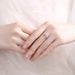 Star Studded Diamond With Hollowed Out S Sterling Silver For Women's Pentagram Open Mouth Ring Korean Version Creative_ipsvogv.com