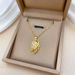 【 Titanium Steel 】 Stranded Wings, Feathers, Light Luxury Temperament, Gorgeous Diamond Necklace, Women's Versatile_ipsvogv.com