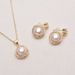 Pearl Natural Freshwater Pearl Combination 9 10mm Mantou Pearl High Gloss 14K Gold Filled Original Design_ipsvogv.com