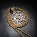 Hip Hop Dollar Symbol Personality Pendant Real Gold Electroplated Full Zircon Hip Hop Trendy Necklace Accessories_ipsvogv.com