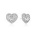 Women’s Jewelry Set Fashion Copper Plated Real Gold Style Mother's Day Heart Shaped Micro Inlaid Zircon Earrings Light Luxury Earrings Jewelry_ipsvogv.com