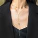 【 Multi Series 】 Love Tassel Lucky Grass Titanium Steel Double Layer Chain_ipsvogv.com