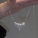 Light Luxury High-end Zircon Water Droplet Pearl For Women's Summer, Exquisite And Versatile Collarbone Chain,_ipsvogv.com