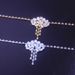 Hot Sale Eyebrow Drop Diamond Bridal Hair accessories Boo Simia Forehead Chain accessories_ipsvogv.com