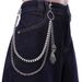 Fashion Trend Personalized Skull Ghost Hand Pendant Double Layer Heavy Metal Chain Male Female Same Style Halloween_ipsvogv.com