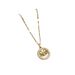 Steel 【 Titanium 】 Light Luxury Full Diamond Micro Inlaid Zircon Ring Devil's Eye Necklace Copper Plated True Gold 【 】_ipsvogv.com