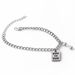 Korean Version Of Instagram Style Personalized Cool Adjustable Square Brand "YOU Vs YOU" Dumbbell Bracelet_ipsvogv.com