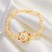 Women's Jewelry Micro Inlaid Zircon Bracelet Sweet Flower Four Leaf Clover Summer Fashion Titanium Steel Light Luxury Hand Jewelry_ipsvogv.com