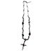 Unisex Dark Style Rose Cross Necklace Female Clavicle Chain High End Light Luxury Niche Necklace New Jewelry_ipsvogv.com