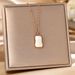 New Hip-hop Pearl Titanium Steel Necklace From Dongdaemun, South Korea, With A High-end Design For Women, Fashionable_ipsvogv.com