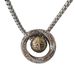Chinese Style Fashion Mobius Ring Transfer Bead Necklace Men's Pendant Trendy Brand Versatile Accessories Niche Design_ipsvogv.com