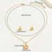 2024 New Style Geometric Necklace Set for Women with Personalized Threads, Unique Earnail Design, Versatile Clavicle_ipsvogv.com