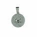 Hot Selling Cancer Disc Pendant Symbolizes A Strong Aquarius Hip-hop Cuban Chain Necklace_ipsvogv.com