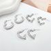 geometric love earrings for women ins style creative design heart-shaped earrings fashion earrings_ipsvogv.com