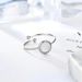 New Product With Opening Inlaid Titanium Steel Style, Versatile And Fashionable Ring Bracelet_ipsvogv.com