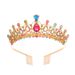 Crystal Diamond Bridal Wedding Evening Party Headdress Wedding Headband Hair Accessories Performance Head Crown Car Show Crown_ipsvogv.com
