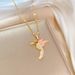 】 Woodpecker 【 Light Luxury Banquet Necklace Female Internet Celebrity Versatile Clavicle Titanium Steel Chain 【 】_ipsvogv.com