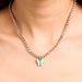 New Cold Wind Necklace Women's Internet Red Colorful Collar Chain Elegant And Minimalist Butterfly Pendant_ipsvogv.com