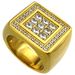 Luxury Ring Prong Setting Super Mens Wedding Engagement Stainless Steel Big Rings_ipsvogv.com