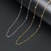 S925 Silver Necklace Accessories Joker Niche Women's Veg Chain Gestapa High-end Korean Foxtail Chain Jewelry_ipsvogv.com