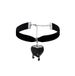Halloween Gothic Dark Blooddrop Love Necklace Personalized Trendy Hip Hop Heart Shaped Velvet Accessories_ipsvogv.com