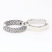 Women's Jewelry Silver Plated Single Row Earrings Fashionable Elegant Zirconia Earrings Birthday Gifts_ipsvogv.com