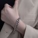 Minimalist Titanium Steel Cuban Bracelet For Men And Women, Trendy Brand, Versatile Niche Hip-Hop High-End Sense Jewelry_ipsvogv.com