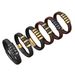 hot selling men's braided leather bracelet personality versatile leather bracelet alloy magnet buckle bracelet jewelry_ipsvogv.com