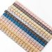 Unisex Jewelry Fashion Modular Bracelet Elastic Stitching Stainless Steel Square Titanium Steel Watch Strap Chain Hot Sale_ipsvogv.com