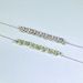 Fashionable Temperament Willow Yiyi Peridot Bracelet Tree Leaf Willow S925 Sterling Silver Inlaid Natural Gemstone Bracelet For Women_ipsvogv.com