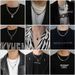 Necklace, Men's Titanium Steel, Non Fading, Simple And Versatile Accessory, Women's Sweater Chain, New Fashion,_ipsvogv.com