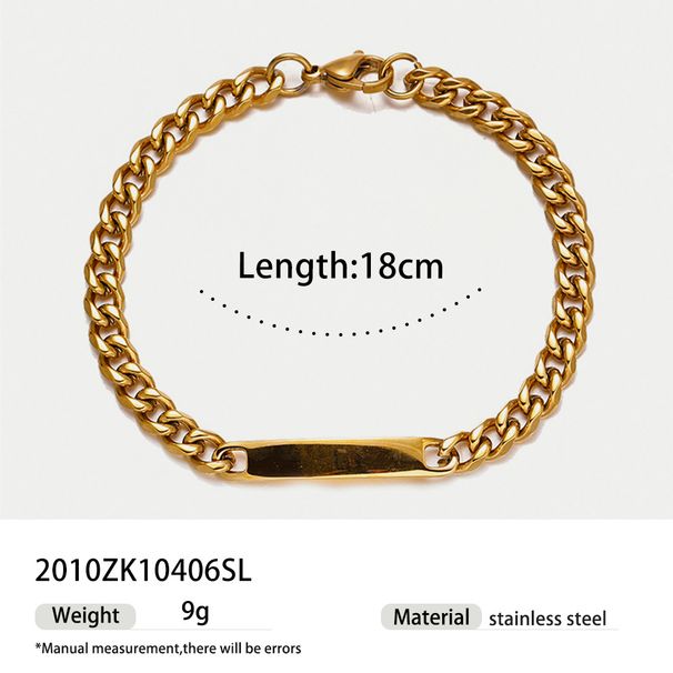 trendy gold stainless steel bracelet female ins fashion new style stacking matching hand jewelry_ipsvogv.com