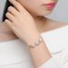 Unisex popular square rock sugar zircon bracelet for women full of diamonds micro inlaid gold plated engagement diamond bracelet_ipsvogv.com